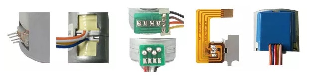 участок 2 4 мотора 5V червя 10mm мини зацепленный Stepper по горизонтали прямоугольный